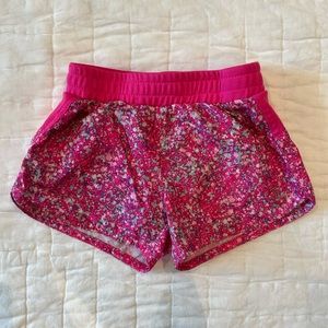 Girls Patterned Athletic Shorts